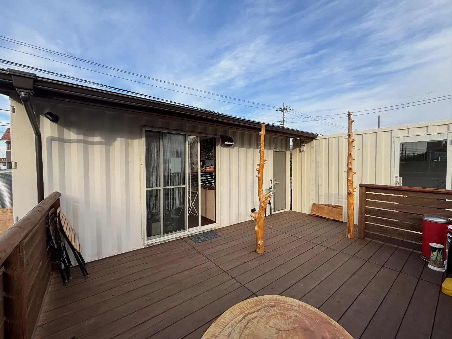 花きりんは、コンテナハウスのお店です。